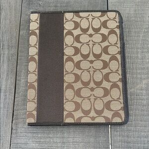 Coach Brown Tablet Case